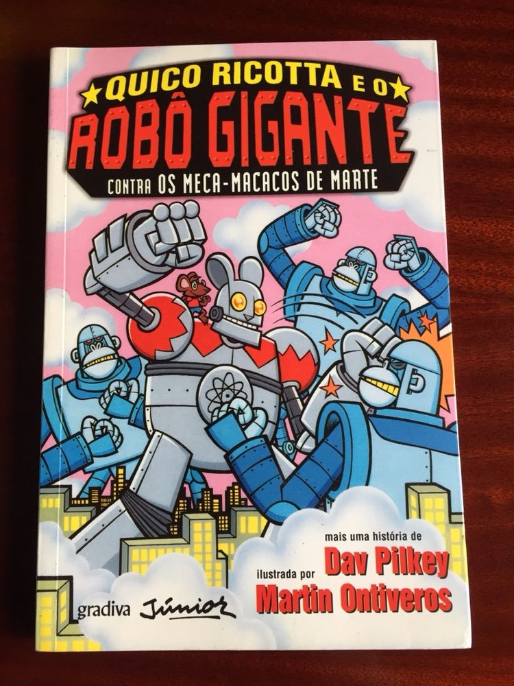 Livros Quico Ricotta e o Robô Gigante