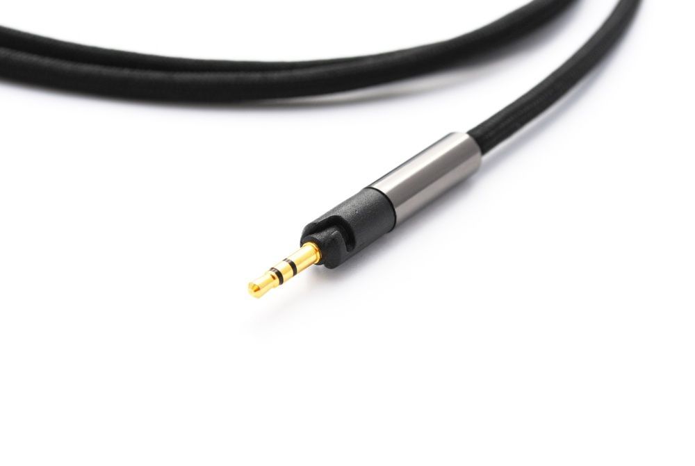 AUDIO TECHNICA ręcznie wykonany przewód ATH-M40X M50X M70X 3,5mm oplot