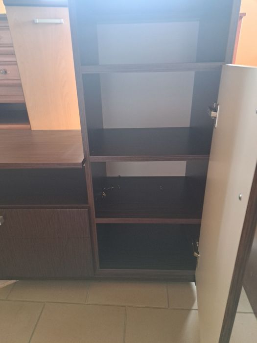 Szafka na buty ciemna wenge nowa 95x112x38