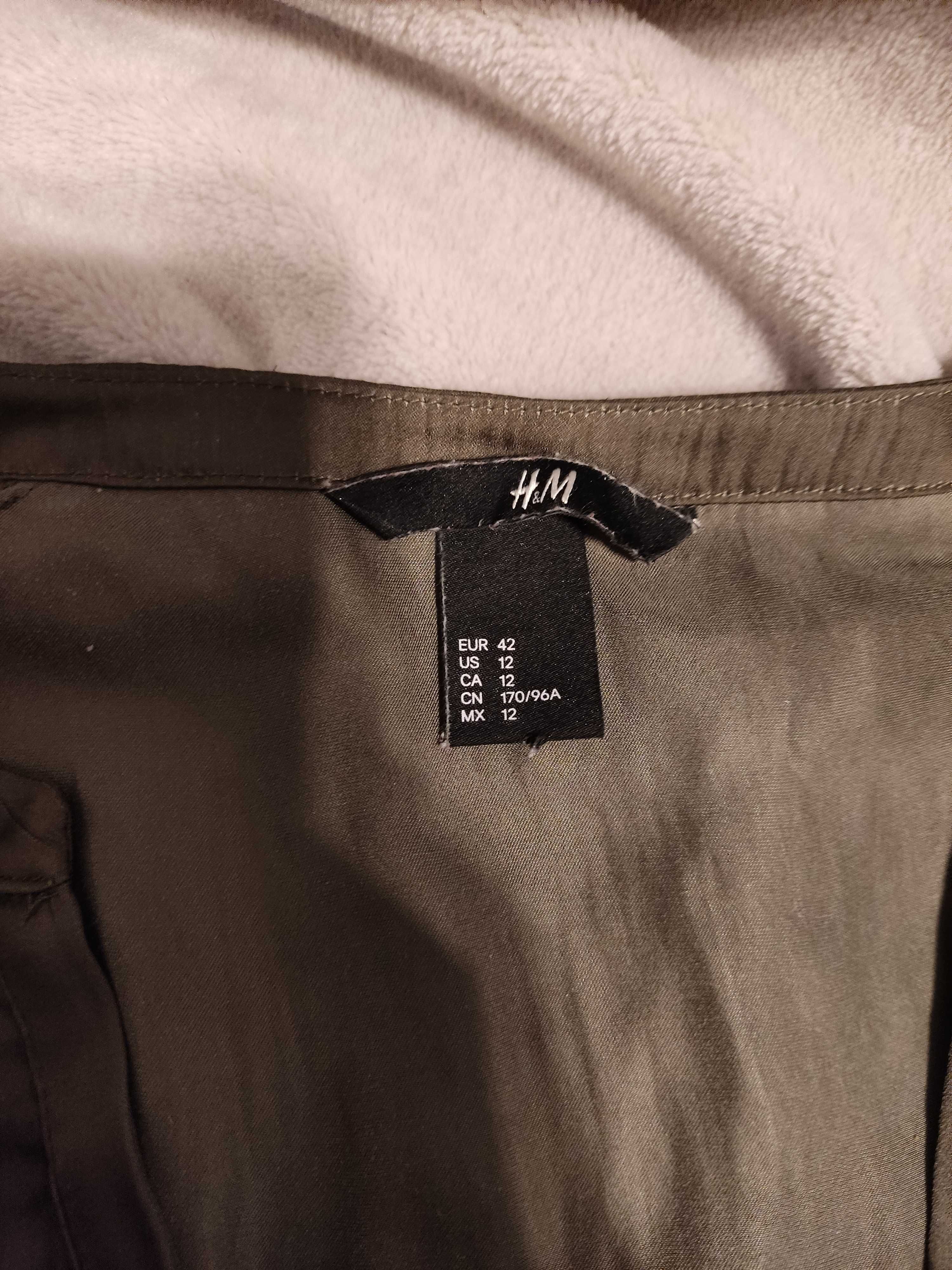 Tunika długa koszula sukienka damska h&m rozmiar 42