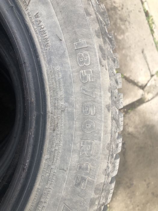 Зимові шини б/в Мішелін 185/60 R15