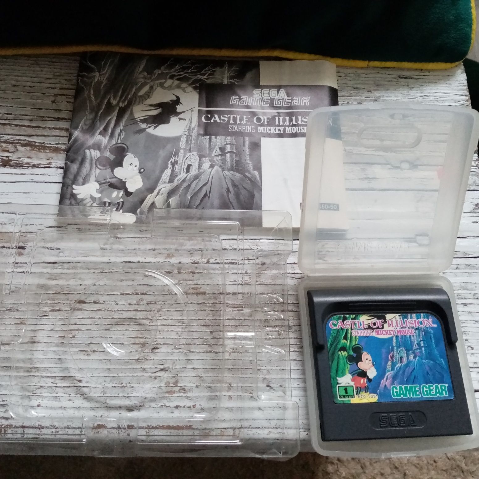 Sega Game Gear gra w oryginalnym pudełku ,komplet