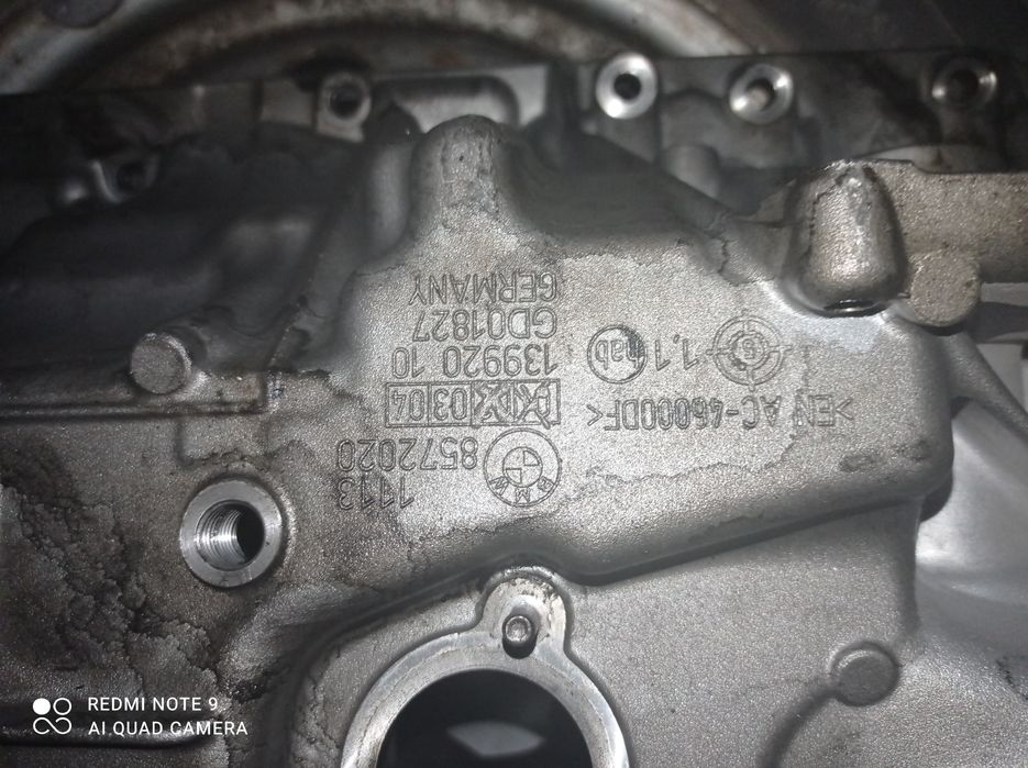 Miska oleju b47. Bmw F10 f11.