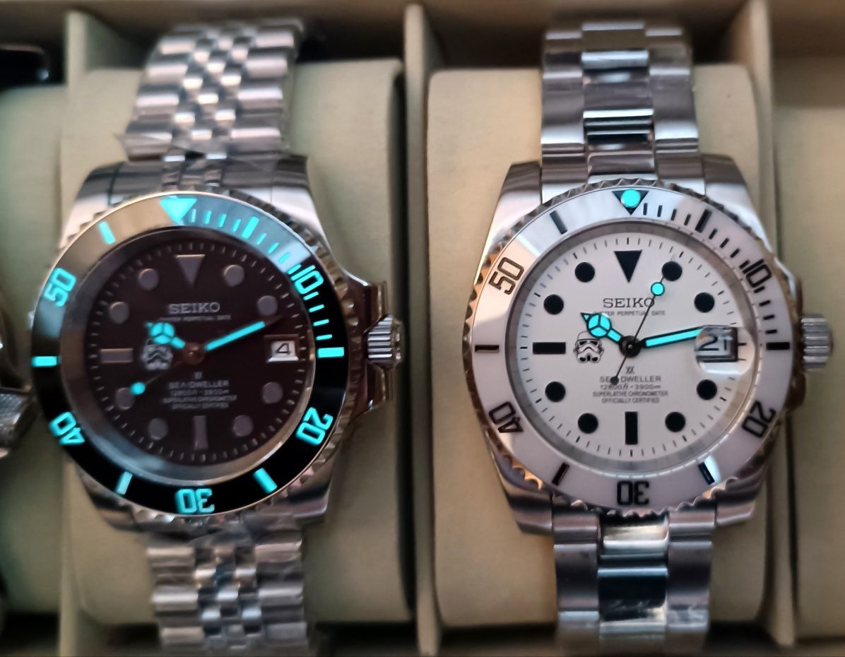Годинник часы Sea-Dweller з механізмом NH35 від Seiko
