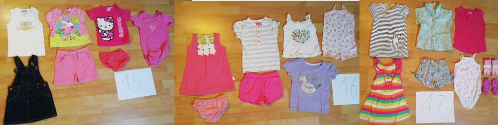 Roupa para bebés dos 12-18 meses