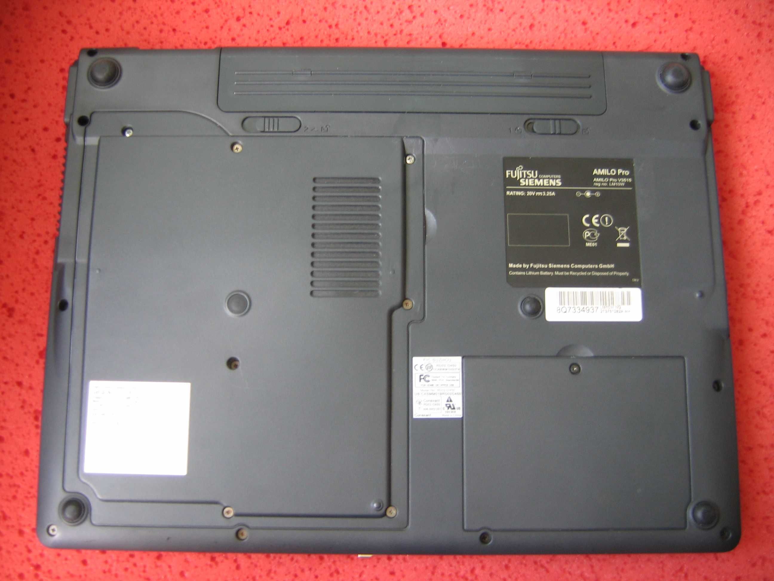 Laptop Fujitsu Amilo PRO V3515 - Dual Core 1,73GHz 1Gb - stan idealny