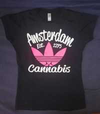 T-shirt Amsterdam Cannabis