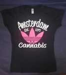 T-shirt Amsterdam Cannabis