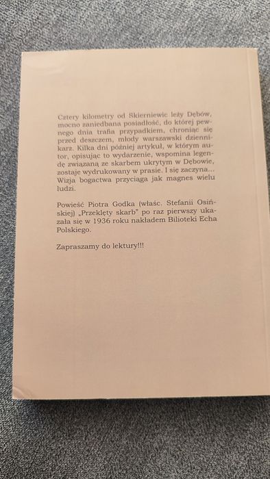 Książka Przeklęty skarb