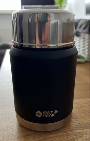 Swiss Peak Elite Próżniowy pojemnik na żywność 500 ml z łyżką