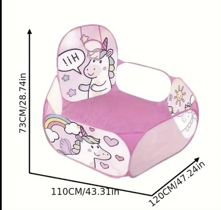 Басейн манеж сухий для немовлят  килимок коврик