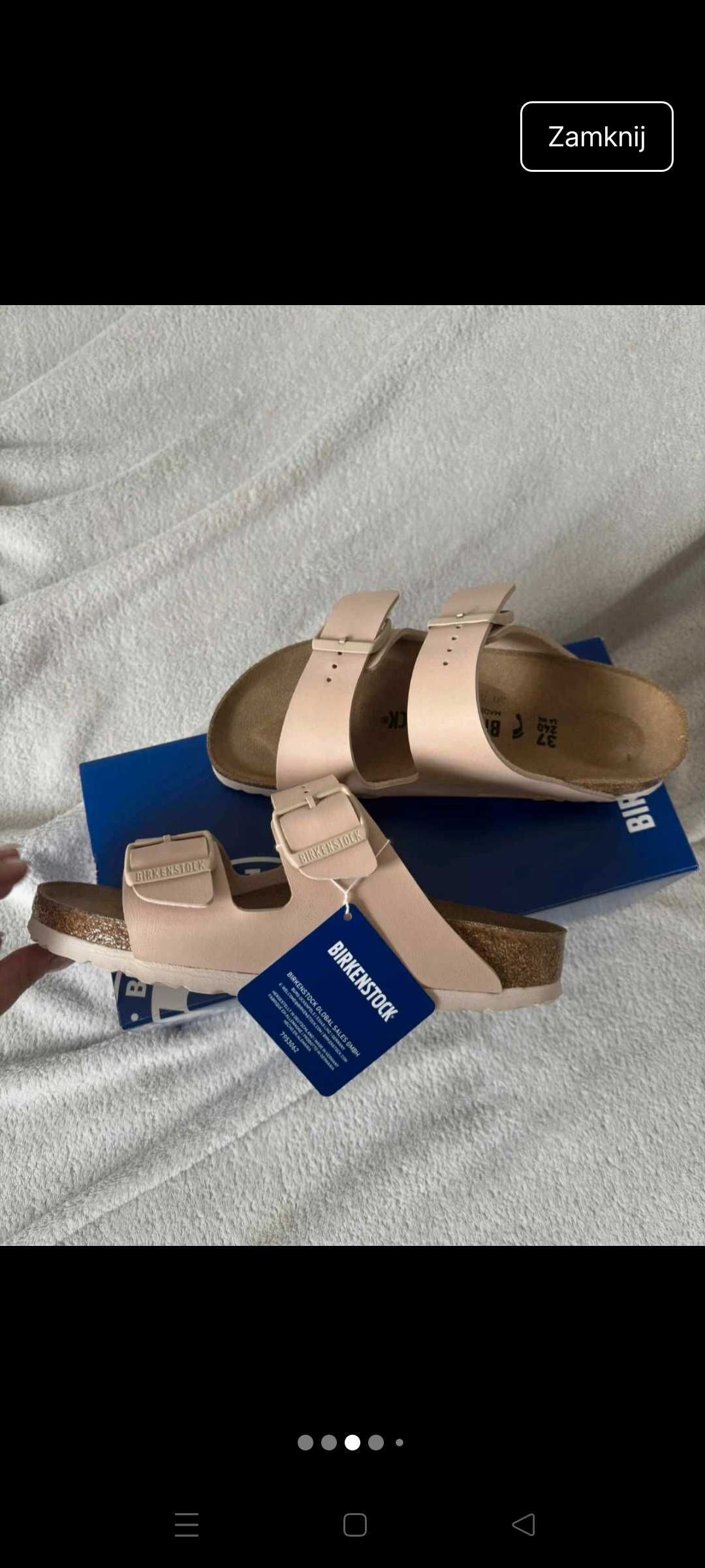 Klapki Birkenstock r.37