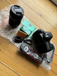 Lustrzanka Canon Eos 7D Mark II+Obiektyw EF-S18-135mm 1:3.5-5.6 IS STM