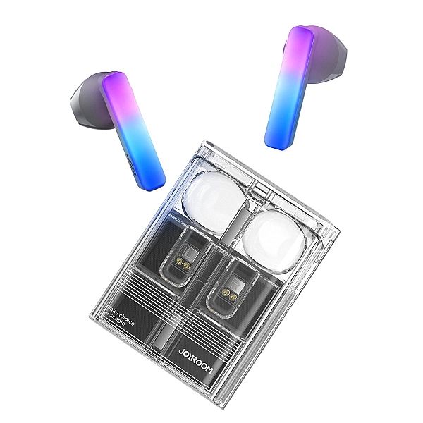 Słuchawki bezprzewodowe TWS Joyroom JR-TC1 IceLens Series ze światłami
