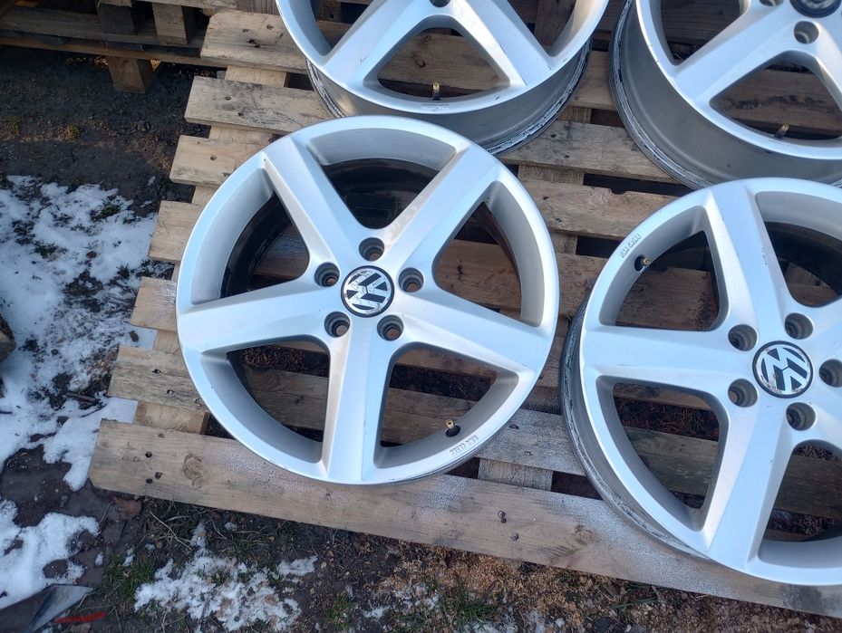 17' 5x112 Alufelgi Oryginalne Volkswagen Audi Seat Skoda Felgi