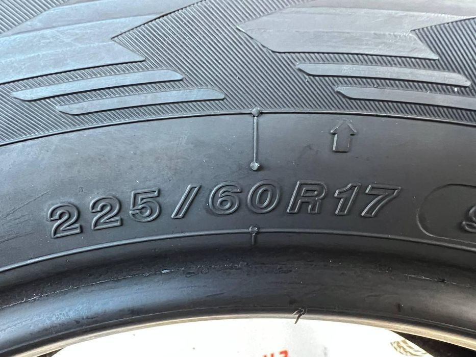 225/60 r17 yokohama ice guard g075 9mm шини бу зима