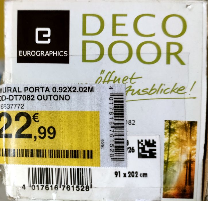 Mural para porta, OUTONO