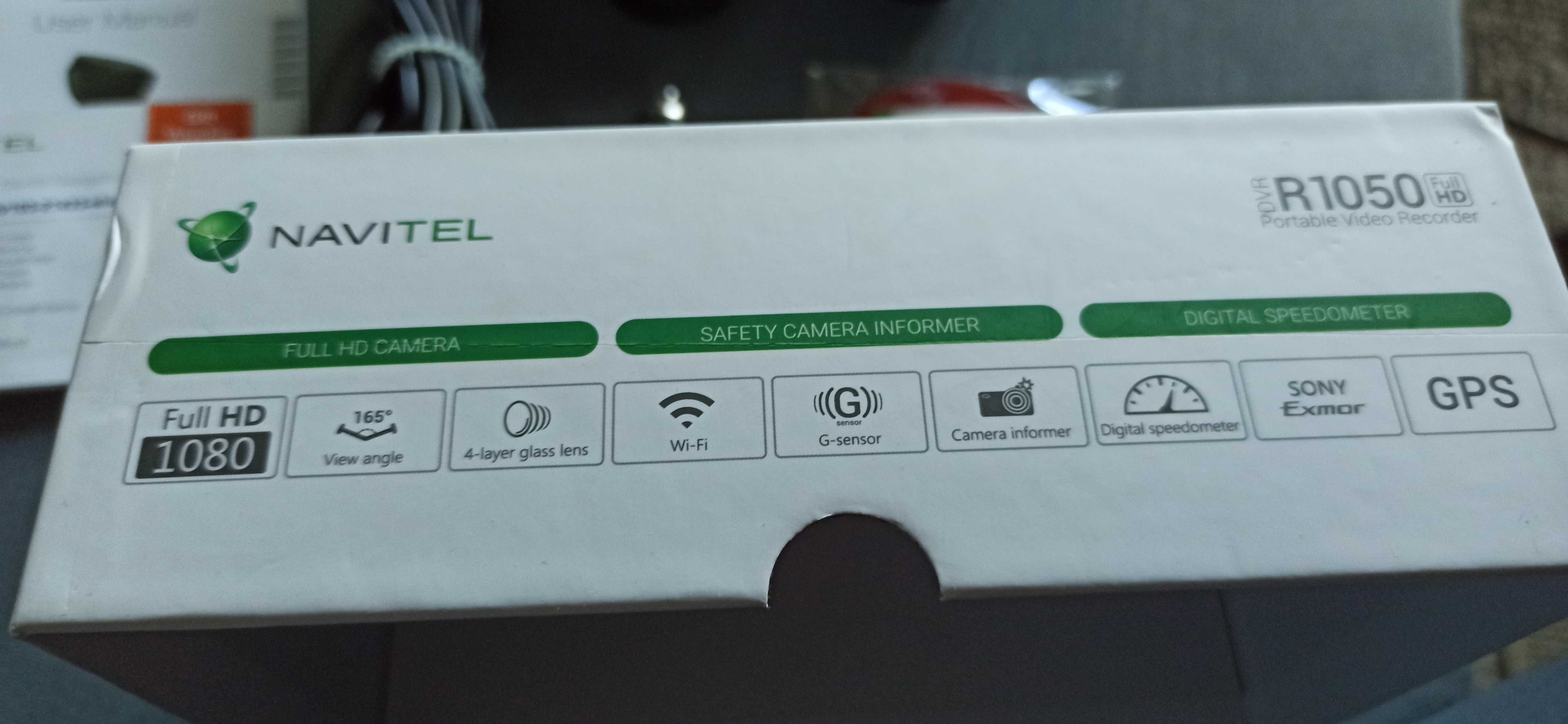 Wideo rejestrator  NAVITEL R1050  GPS  /   Wi-Fi