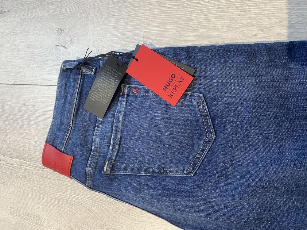 Jeansy replay hugo boss