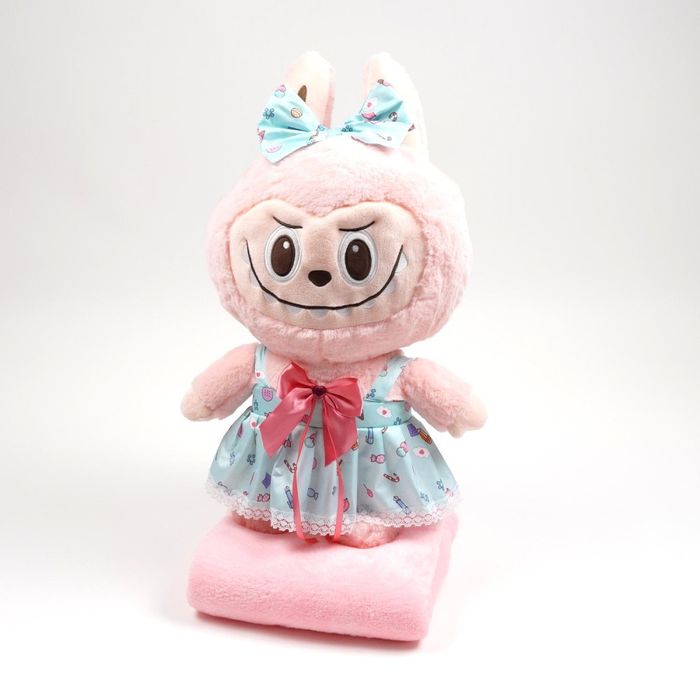 Іграшка-плед подушка Лабубу 3в1 55см