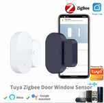 Tuya Zigbee czujnik otwarcia drzwi okna bezprzewodowy kontaktron Smart