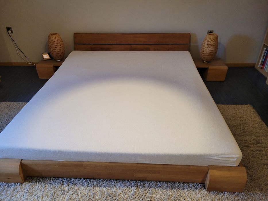 Łóżko Beds seti niskie z szafkami