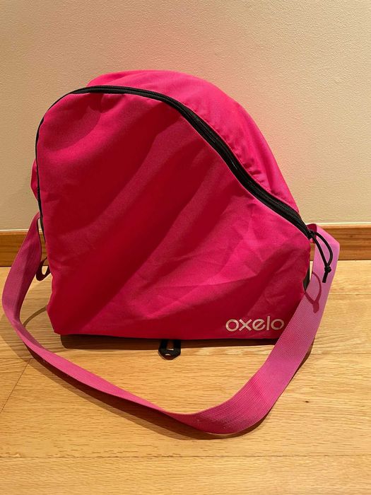 Conjunto patins em linha com saco e capacete Oxelo- 34/ 36