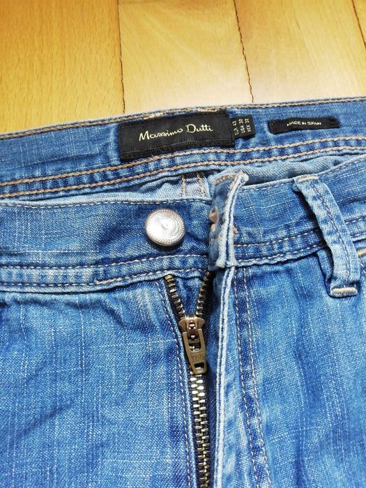 Klasyczne męskie dżinsy Massimo Dutti Casual Fit rozmiar 42