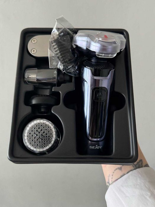 Elektryczna MASZYNKA Sejoy X2 5w1 golarka trymer Okazja!
