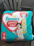 Pampers Pants 8 pieluchomajtki pantsy DUŻA ILOŚĆ