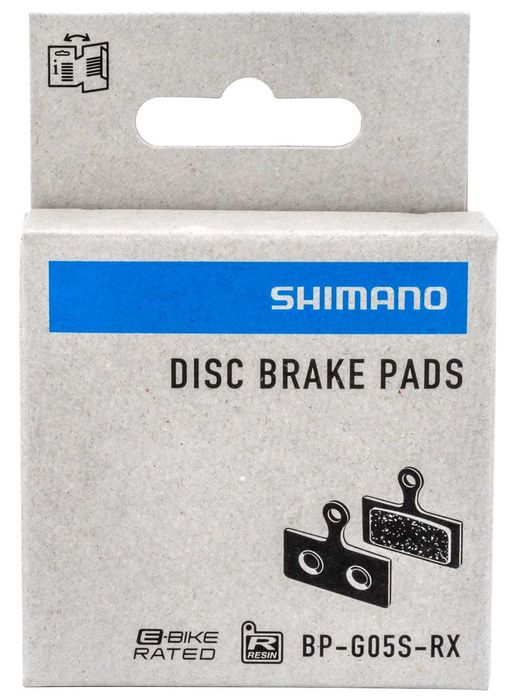 Pastilhas de travão de disco em resina Shimano G05S-RX