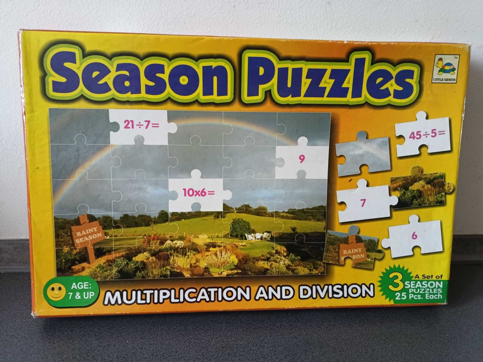 Season Puzzle 3 obrazki po 25 części