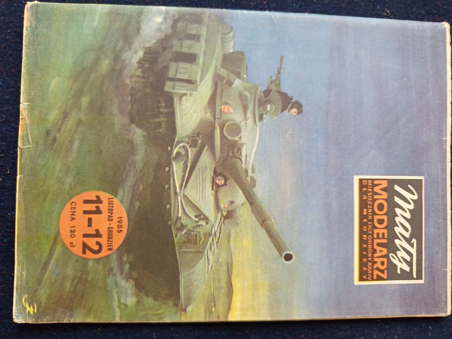 Mały Modelarz . Czołg średni T 72