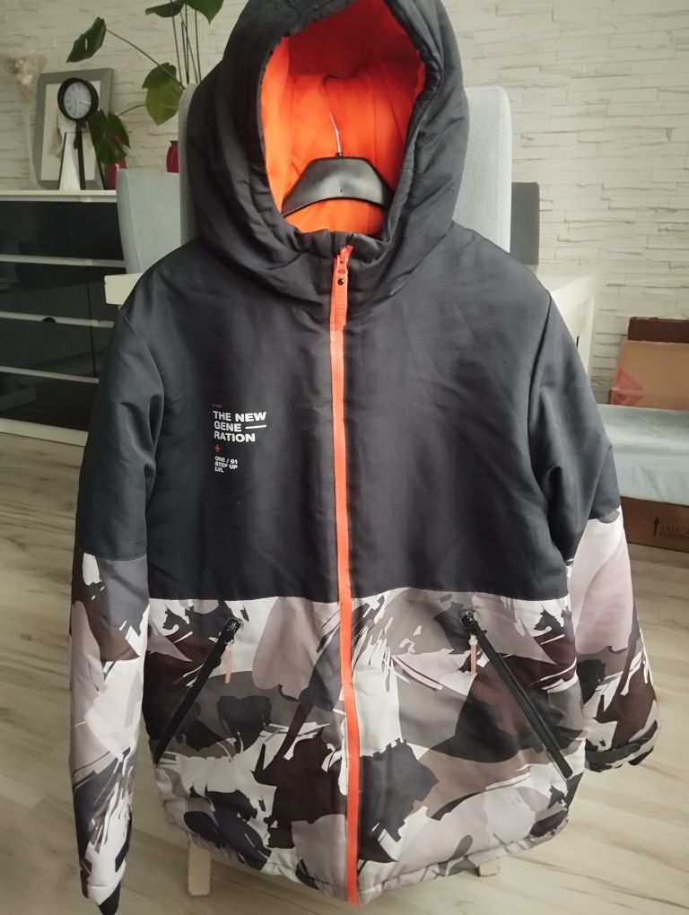 Kurtka zimowa parka Reserved 170 moro jak nowa