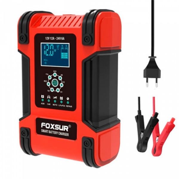 Foxsur Потужний швидкий зарядний пристрій Foxsur 12A. Зарядное устройс
