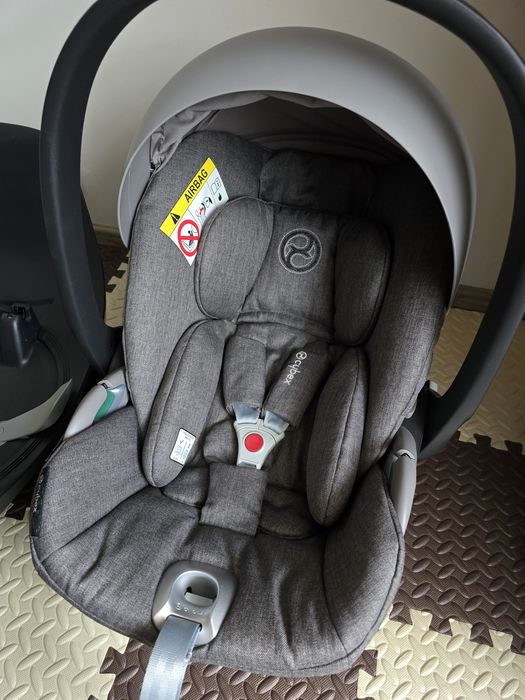 Cybex Cloud Z2 plus + baza Z2  Kolor Soho Grey