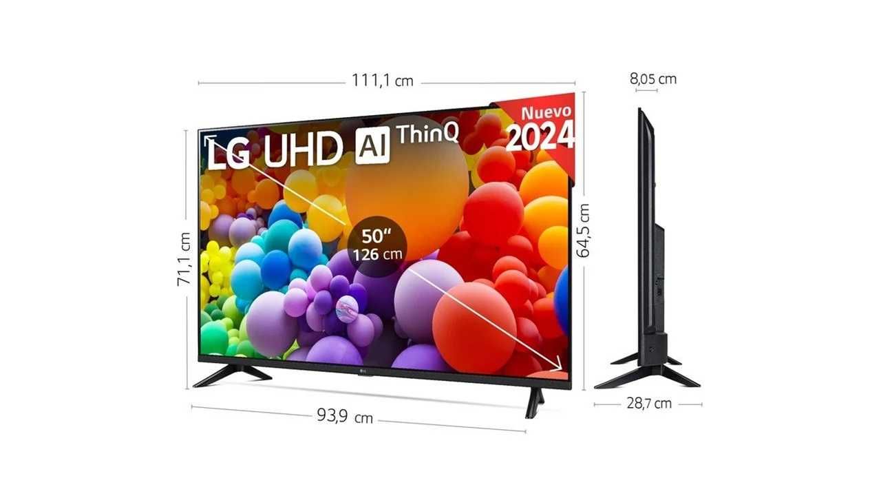 Телевізор 50" LG 50UT73006LA (4K Smart TV Wi-Fi Bluetooth)