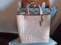 Mala original FURLA, rosa suave, nunca usada, c/dustbag e saco