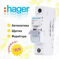Автоматичний вимикач Hager – 16А, 1P, MCN116