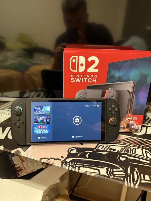 Nintendo switch 2 + gry gwarancja
