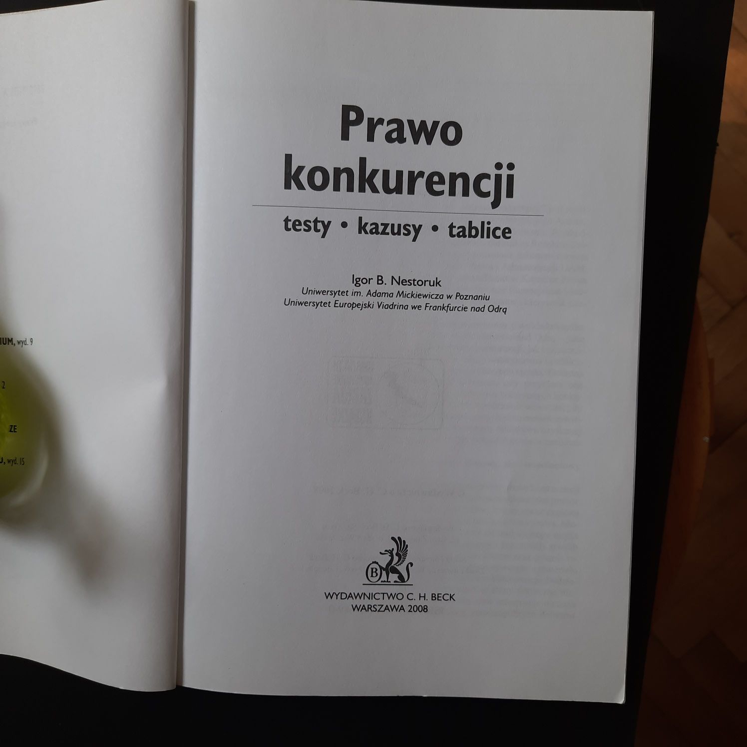 Prawo konkurencji - Igor Nestoruk