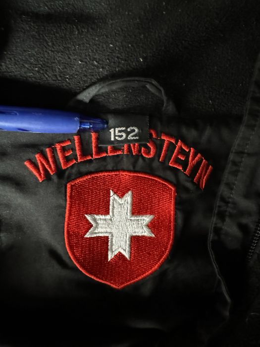 Wellensteyn czarna kurtka polarowa S