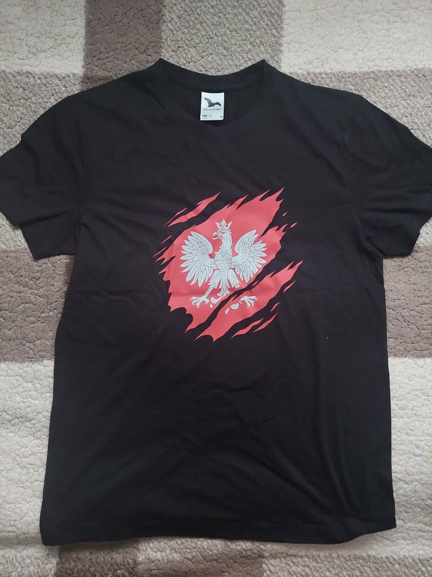 T-shirt godło polska koszulka patriotyczna rozmiar M