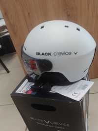 Kask Black Crevice Gstaad r. S/M biały