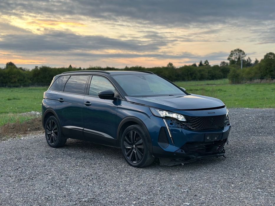Peugeot 5008 GT 2022 1.5 HDI 130 koni automat 7-osobowy niski przebieg