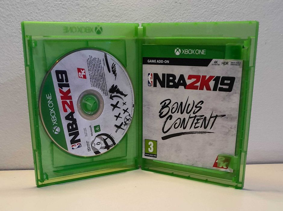 Gra NBA 2K19 2019 Xbox One 3xAng
