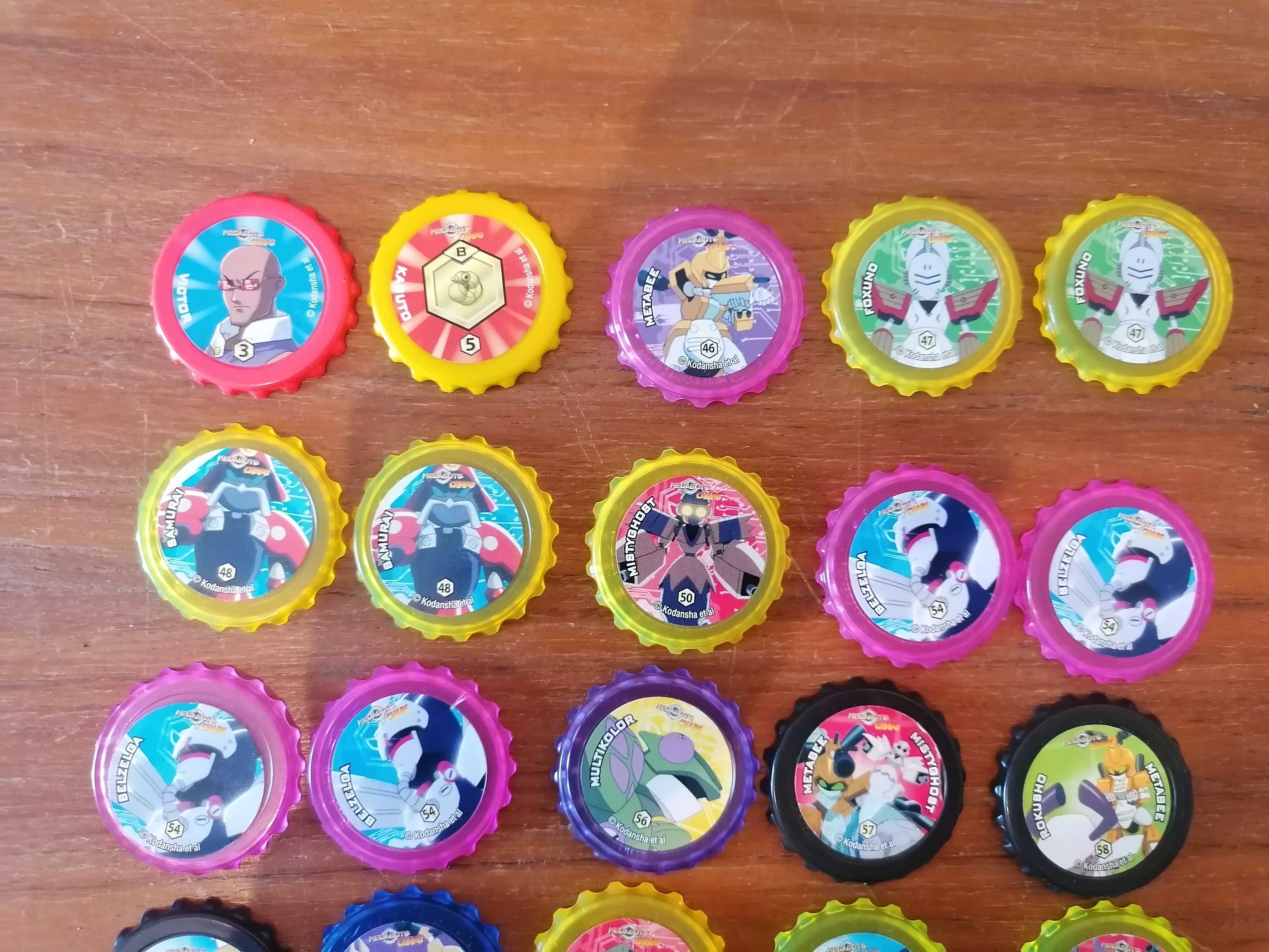 Tazos Medabots Chaps