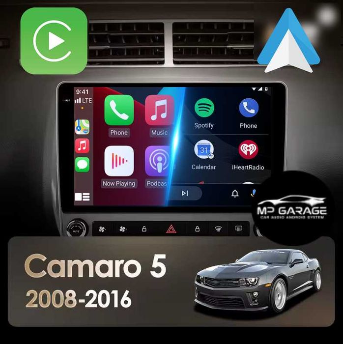 Nawigacja Chevrolet_Camaro_5 CarPlay AndroidAuto 4G LTE Qled