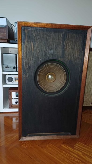 Colunas Vintage Wharfedale Super 10RS DD – Full Range