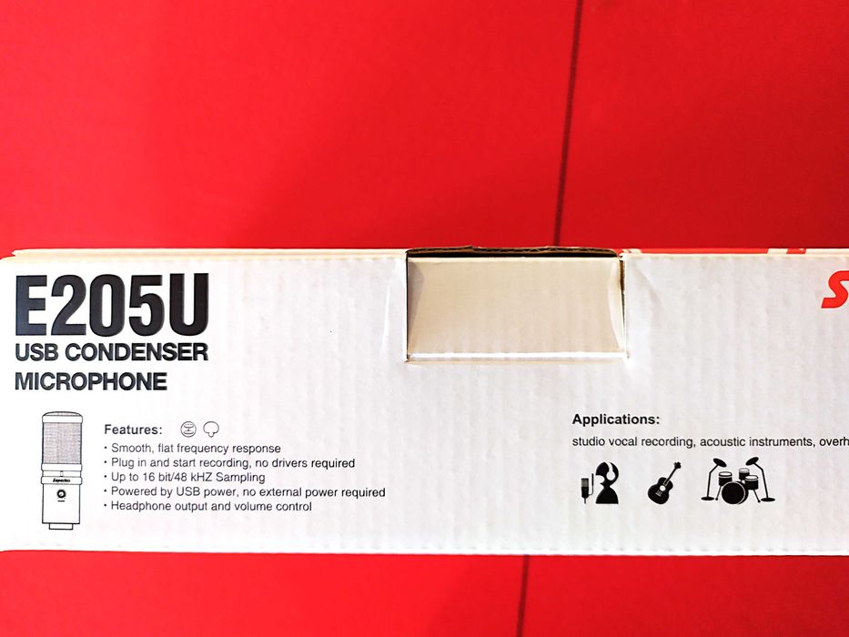 Microfone Condensador Usb